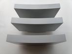 Artemide Surf wandlampen 3x, Ophalen of Verzenden, Zo goed als nieuw, Metaal, Italiaans design