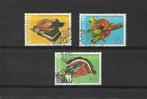 R-Suriname  nr.  180-82  gestempeld, Ophalen, Gestempeld