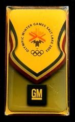 G.M. Olympic Games Salk Lake City 2002 pin, Verzamelen, Speldjes, Pins en Buttons, Ophalen of Verzenden, Nieuw, Transport, Speldje of Pin