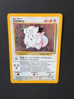 Clefairy holo 5/102 pokemon base set, Ophalen of Verzenden, Zo goed als nieuw