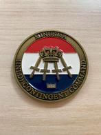 Coin 1 (NLD) Contingent Command Minusma, Ophalen of Verzenden, Landmacht, Nederland, Embleem of Badge