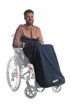 Rolstoel/scootmobiel deken met vaste voetenzak, dicht, Diversen, Ophalen of Verzenden, Nieuw, Duwrolstoel