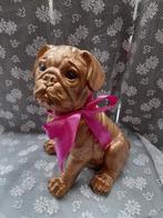 Leuke goud kleurige mops hond, Ophalen of Verzenden, Nieuw