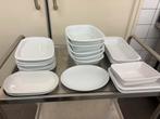 18 stuks allerlei schalen bakken horeca catering schaaltjes, Ophalen, Xx, Effen, Porselein