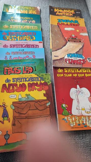 De Stamgasten & Knudde - Toon van Driel Stripboeken beschikbaar voor biedingen