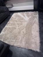 Hoogpolig vloerkleed - 160x230cm (nieuw), Huis en Inrichting, Stoffering | Tapijten en Kleden, Wit, 150 tot 200 cm, 200 cm of meer