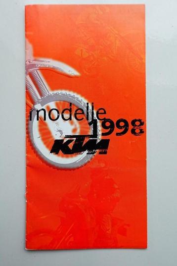 KTM 1998 folder Duke LC4 SXR LC2 SX SC 400 620 640 125 *057 beschikbaar voor biedingen