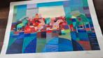 Ton schulten schilderij, Antiek en Kunst, Kunst | Litho's en Zeefdrukken, Ophalen of Verzenden