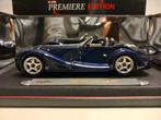 Morgan Aero 8 donkerblauw Maisto metal 1:18 KRD, Ophalen of Verzenden, Zo goed als nieuw, Auto, Maisto