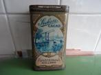 Antiek oud cacaoblik Sickesz Cacao Amsterdam, Verzamelen, Blikken, Ophalen, Gebruikt, Overige, Overige merken