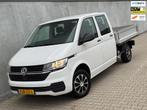 Volkswagen Transporter 2.0 TDI L2H1 DC Pick Up 6pers Airco N, Auto's, Voorwielaandrijving, Start-stop-systeem, Euro 6, 4 cilinders