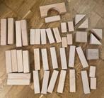 Houten Luxe Bouwblokken Set (compleet in doos), Ophalen of Verzenden, Zo goed als nieuw, Overige merken