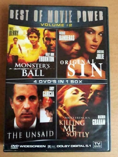 Best Of Moviepower - Volume 2 (4DVD), Cd's en Dvd's, Dvd's | Actie, Zo goed als nieuw, Actiethriller, Boxset, Vanaf 16 jaar, Ophalen of Verzenden