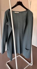 Sibin Linnebjerg lang vest grijsblauw maat L, Blauw, Zo goed als nieuw, Sibin Linnebjerg, Ophalen