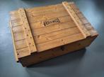 Industriële houten kist, salontafel, opbergkist - Zweeds, Ophalen, Gebruikt, 50 tot 100 cm, 100 tot 125 cm