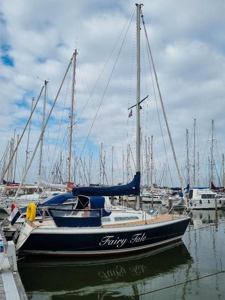 Jeanneau Aquila 28, Watersport en Boten, Kajuitzeilboten en Zeiljachten, Gebruikt, Tourjacht of Cruiser, Polyester, 6 tot 9 meter