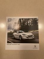 Peugeot rcz brochure, Peugeot, Ophalen of Verzenden, Zo goed als nieuw