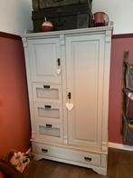 Kibofa Kinderkledingkast - Grijs - Hout - Stevig - Babykamer, Ophalen, Gebruikt, Kast, 50 tot 70 cm