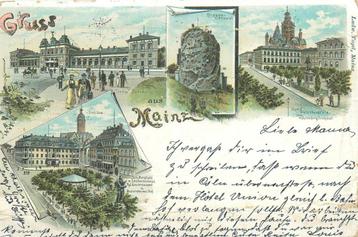 (701-250-025) Mainz Litho beschikbaar voor biedingen