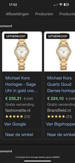Michael kors horloge mk6693, Sieraden, Tassen en Uiterlijk, Overige merken, Verzenden, Polshorloge, Zo goed als nieuw