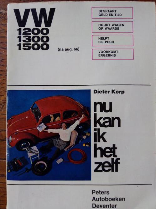 Dieter Korp - VW 1200 1300 1500 Nu kan ik het zelf, Boeken, Auto's | Boeken, Gelezen, Volkswagen, Ophalen of Verzenden