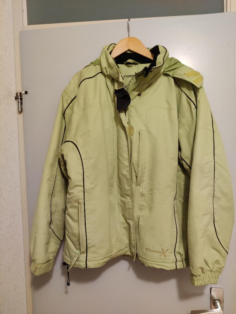 Winterjas - Groen - ChamoniX - Mt M  17-1, Kleding | Dames, Jassen | Winter, Ophalen of Verzenden, Gedragen, Maat 38/40 (M), Groen