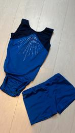 Turnpakje blauw maat 164, Ophalen, Gebruikt, Blauw, Turnpak(je)