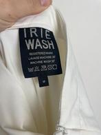 Irie Wash witte travelstof kokerrok maat M, Maat 38/40 (M), Irie Wash, Wit, BOUTIQUE@irieparis.com