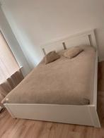 Ikea bed 160x200, Ophalen, Wit, Tweepersoons, Zo goed als nieuw