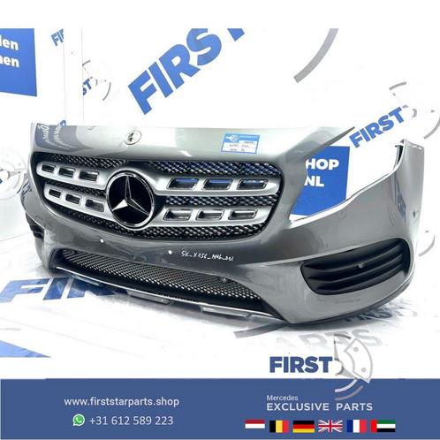 W156 BUMPER GLA FACELIFT AMG VOORBUMPER X156 ZWART WIT GRIJS, Auto-onderdelen, Carrosserie en Plaatwerk, Bumper, Mercedes-Benz