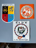 Stickers MFO, UNFICYP en SFOR, Verzamelen, Militaria | Algemeen, Ophalen of Verzenden