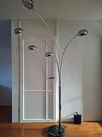 ZILVEREN BOOGLAMP MET MARMEREN VOET, Huis en Inrichting, Lampen | Vloerlampen, MODERNE BOOGLAMP, 200 cm of meer, Ophalen of Verzenden