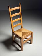 Set van 6 eetkamerstoelen vintage, Ophalen, Zo goed als nieuw, Bruin, Vijf, Zes of meer stoelen