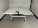Gispen Verstelbaar Bureau 160x80cm, Huis en Inrichting, Bureaus, Ophalen, In hoogte verstelbaar, Gebruikt, Bureau