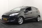 Ford Fiesta 1.6 Ti-VCT Titanium (bj 2013, automaat), Auto's, Stof, Zwart, 4 cilinders, Zwart