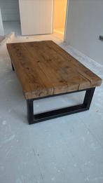 Salontafel met stalen poot, Ophalen, 100 tot 150 cm, 50 tot 100 cm, Zo goed als nieuw