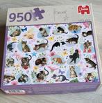 Jumbo poezen puzzel 950 stukjes, Hobby en Vrije tijd, Denksport en Puzzels, Ophalen of Verzenden, 500 t/m 1500 stukjes, Zo goed als nieuw