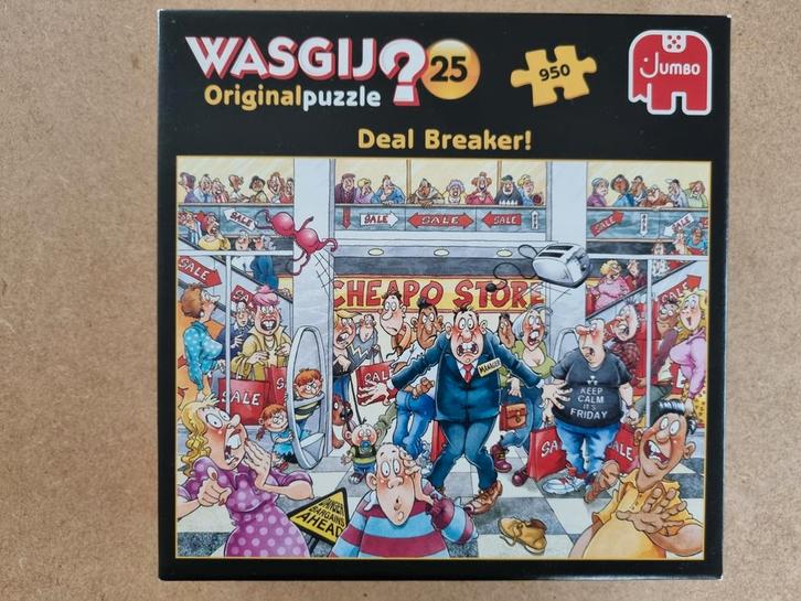 Wasgij #25 Deal Breaker Puzzel, Hobby en Vrije tijd, Denksport en Puzzels, Ophalen of Verzenden