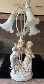 Porceleinen lamp, Antiek en Kunst, Antiek | Porselein, Ophalen of Verzenden