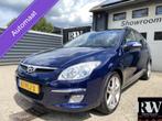 Hyundai i30 CW 1.6i Dynamic AUTOMAAT*NAP*LEDER, Auto's, Gebruikt, 1591 cc, 4 cilinders, Blauw