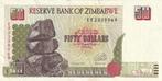 Zimbabwe 50 dollar 1994 ht 3 #, Postzegels en Munten, Bankbiljetten | Afrika, Los biljet, Zimbabwe, Verzenden