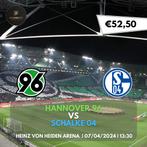 Tickets Hannover 96 - Schalke 04 (2. Bundesliga), Tickets en Kaartjes, Sport | Voetbal, April, Losse kaart