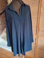 Blouse donkerblauw  van Japan tky maat xl xxl travelstof, Ophalen of Verzenden, Zo goed als nieuw, Maat 46/48 (XL) of groter, Blauw