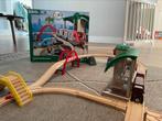 Brio trein + extra’s, Kinderen en Baby's, Speelgoed | Houten speelgoed, Ophalen, Zo goed als nieuw, Overige typen