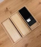 Ikea Uppdatera bamboe keukengerei bestekbak ladeverdeler 3x, Minder dan 50 cm, Bruin, Nieuw, Ophalen of Verzenden