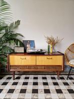 Vintage sixties dressoir | platenspeler meubel | kast, Ophalen, Gebruikt, 100 tot 150 cm, Vintage