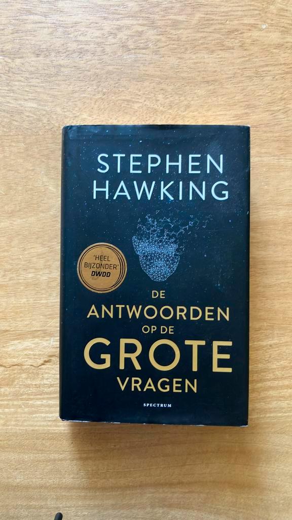 Stephen Hawking - De antwoorden op de grote vragen, Boeken, Overige Boeken, Zo goed als nieuw, Ophalen of Verzenden