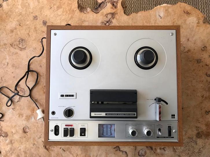 Sharp RT-727H bandrecorder in nieuwstaat, Audio, Tv en Foto, Bandrecorders, Bandrecorder, Ophalen of Verzenden