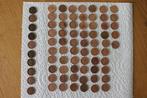 Centen, 10x Wilhelmina 1948, 65x Juliana, zie beschrijving, Postzegels en Munten, Munten | Nederland, Ophalen of Verzenden, 1 cent