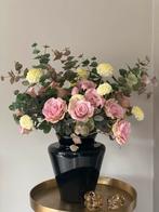 Nieuw! Zijden boeket “zeg ut met rozen”, Huis en Inrichting, Nieuw, Minder dan 100 cm, Rond, Ophalen of Verzenden